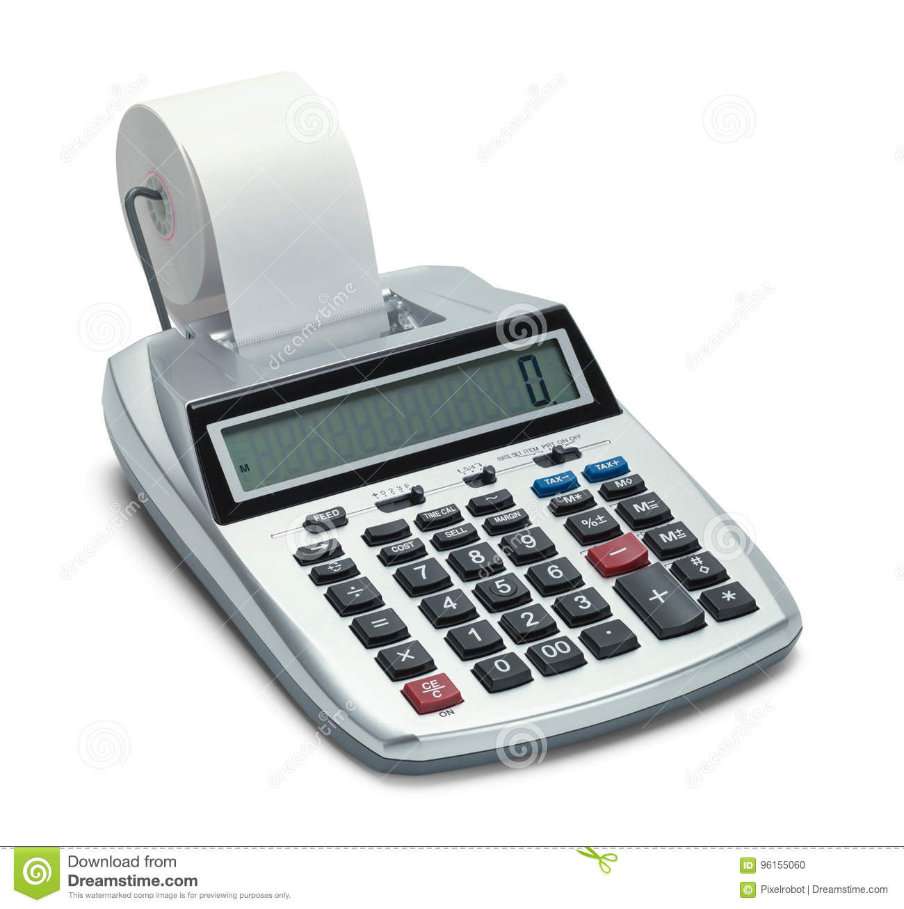 microsoft calculator with tape